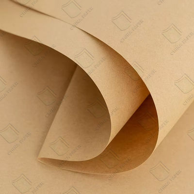 Goede prijs. 100% puur houtpulp kraftpapier bruin verpakkingspapier voor scheepvaart online